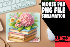 Joyful Mouse Pad Designs PNG, Books Product Image 1