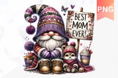 Mother&#039;s Day Gnome Sublimation Bundle Product Image 13