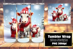 Christmas Cartoon Joy 3D Tumbler 20oz Product Image 1
