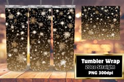 Winter Snowflakes Fantasy Tumbler Design 20oz Product Image 1