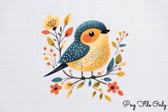 Scandinavian Folk Art Winter Clipart PNG Product Image 1