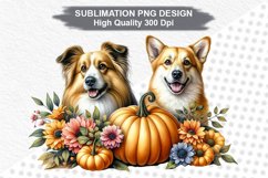 Halloween Dog - Halloween clipart Sublimation PNG Design Product Image 1