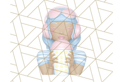 Pastel Gamer Girl Clipart PNG, Kawaii Gaming Elements Product Image 2