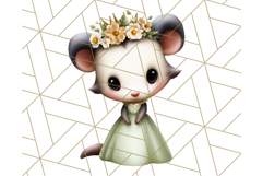 Princess Animal PNG Clipart with Crowns &amp; Royal Accessories Product Image 2