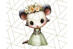 Princess Animal PNG Clipart with Crowns & Royal Accessories Product Image 2