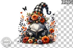 Halloween Gnome Sublimation - Clipart PNG Design Product Image 1