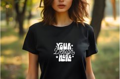 Gildan 64000 Tshirt Mockup, Black Tshirt Mockup 64000 Product Image 1