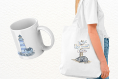 Mediterranean Summer Beauty Clipart Product Image 3