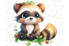 Whimsical Woodland Animals and Nature PNG, Forest Animals Product Image 2