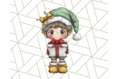 Christmas North Pole Village PNG Clipart, Cute Holiday Art Product Image 2
