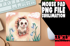 SWEET DESK PAD PLAYFUL PNG, Animals In Wall Product Image 1