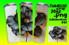 Spring Garden Glamour: 3D Tumbler Wrap Product Image 1