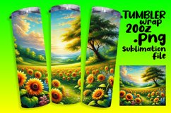 20oz Tumbler Template for Gifts , Flower Product Image 1