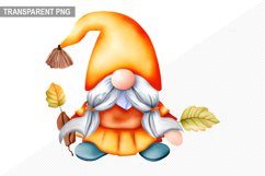 Autumn Gnome Sublimation - Gnome Sublimation - Gnome Product Image 1