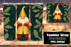Festive Gnome Christmas 20oz Wrap for Sublimation Product Image 1