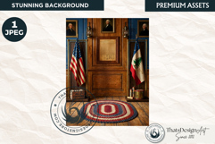 Patriotic Americana Backdrops - 4th of july backgrounds Product Image 1