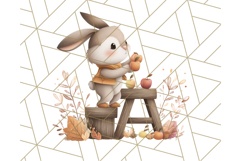 Woodland Apple Orchard Festival PNG Fall Clipart Product Image 2