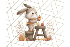 Woodland Apple Orchard Festival PNG Fall Clipart Product Image 2
