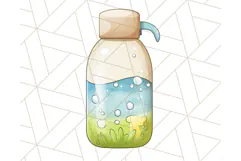 Jungle Safari Animals PNG Cute Pastel Wild Animal Clipart Product Image 2