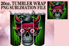 Magical Gifts 20oz tumbler wrap, Skull Product Image 1