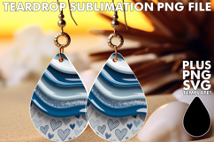 Blissful Teardrop Earrings Gift Ideas, Pattern Product Image 1