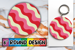 Blissful Round Designs PNG, Valentine's Pattern Product Image 1