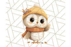 Woodland Autumn Critters PNG Clipart, Cute Fall Animals Product Image 2