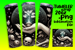 EYE-CATCHING 20oz Tumbler PNG , Mystic Product Image 1