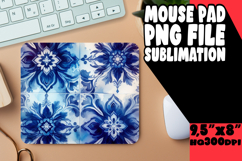 Radiant Mouse Mat PNG Style, Watercolor Patter Product Image 1