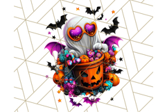 Pumpkin Party Halloween Clipart PNG, Cute Spooky Elements Product Image 2