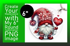 Sophisticated Circle Design Coaster PNG , Gnomes Product Image 1