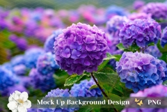 Floral Background, Flowers Background, Hydrangea Background Product Image 1