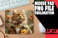 Kitty Charm Comedy Mousepad PNG Product Image 1