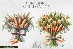 Cute Easter and Spring Clipart PNG. Product Image 1