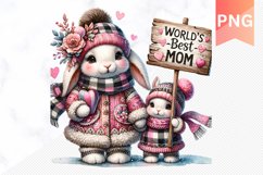 Mother's Day Bunny Sublimation Bundle Product Image 11