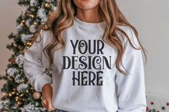 Christmas Gildan 18000 Heavy Blend Crewneck Sweatshirt Mocku Product Image 1