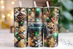 Christmas Gamer Tumbler Wrap | Sublimation | Tumblers Product Image 1
