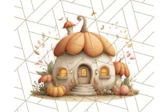 Cottagecore Halloween Clipart Cozy PNG, Autumn Fall Png Product Image 2
