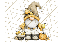 Thanksgiving Gnome Clipart PNG Cute Fall Gnomes, Gnome Png Product Image 2