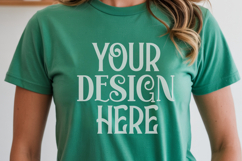 Grass Comfort Colors 1717 Christmas Mockup, CC 1717 Product Image 1