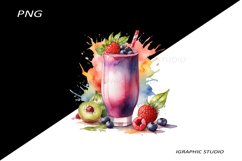 Milkshake Clipart, Food Clipart Product Image 1