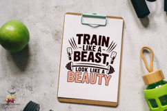 27 Funny Gym Girl Quotes PNG Bundle Fitness Sublimation Product Image 8