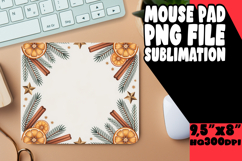 BLISSFUL DESK PAD ARTISTIC PNG, Christmas Product Image 1