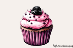 Pink Black Easter Clipart PNG Product Image 1