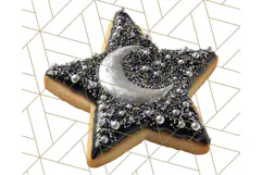Halloween Cookie Clipart PNG, Spooky Sugar Treat Art Product Image 2