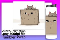Feline Fun Galore: Sublimation Tumblers Product Image 1