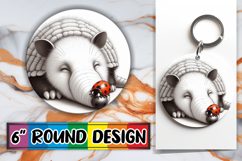 Sweet Keychain Designs for Gifts PNG, Cute Animals Product Image 1