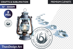 Watercolor Winter Landscape Snowy Cabin Illustration png Product Image 1