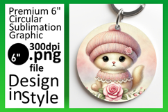 Creative Circle Design for Coasters , Cute Animals Product Image 1