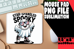 COZY MOUSE PAD FUN ART, Funny Ghost Product Image 1